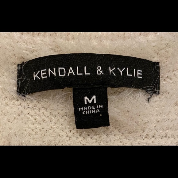 🔥SALE🔥KENDALL & KYLIE FUZZY RACERBACK SWEATER - Picture 4 of 6